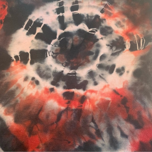 Two Tank Tops Together or Not Tie Die Boho & Rocker Embellished Statement Top S - Picture 8 of 14